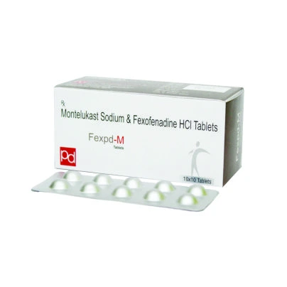 FEXOFENADINE 120MG & MONTELUKST 10MG (FEX-PD-M)
